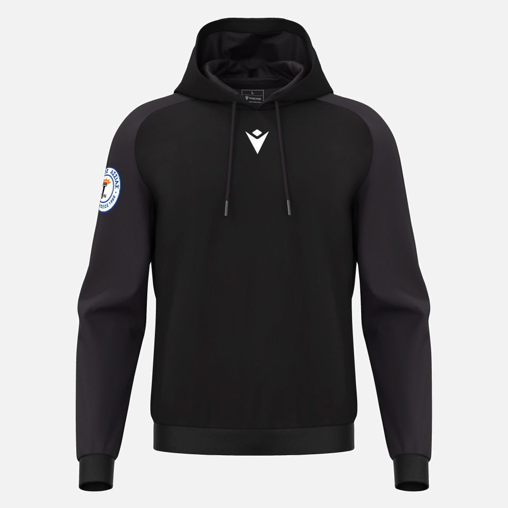 Ethnikos Assias FC hooded sweatshirt in black