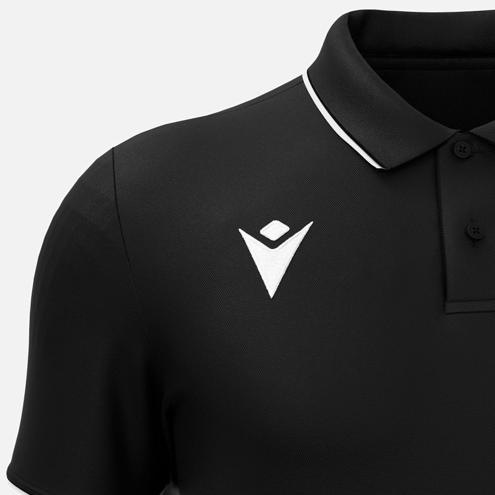 Ethnikos Assias FC polo black detail