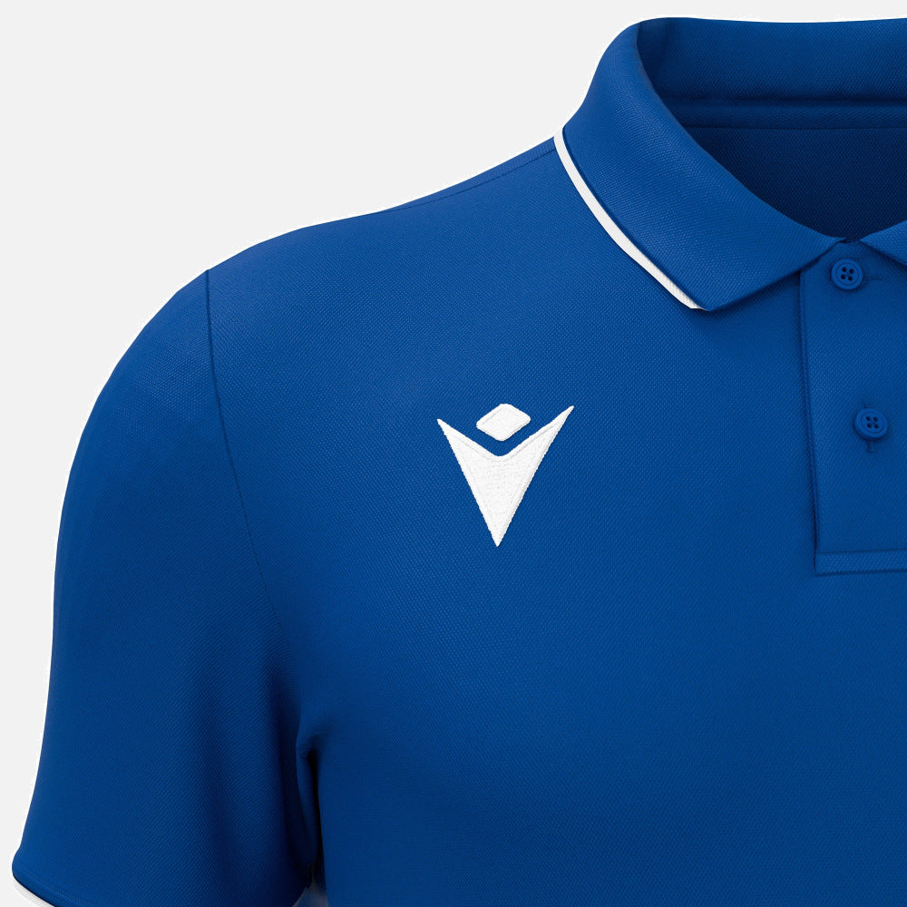 Ethnikos Assias FC polo blue detail