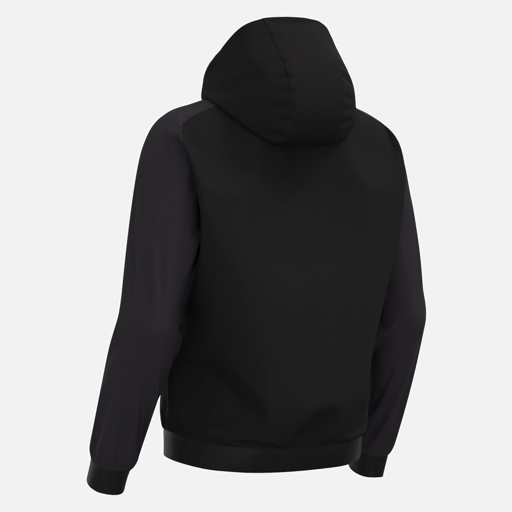 Ethnikos Assias FC hooded sweatshirt black back