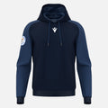 Ethnikos Assias FC hooded sweatshirt navy detail