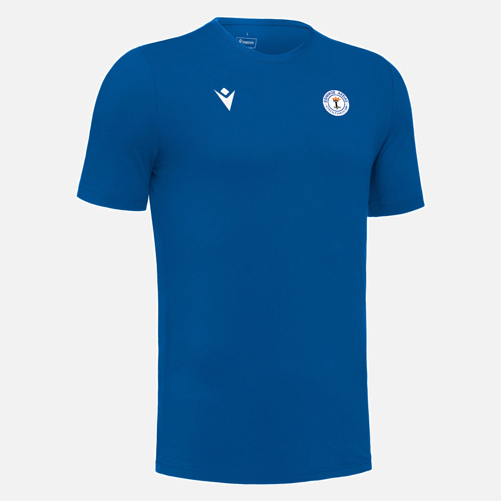 Ethnikos Assias FC t-shirt blue detail